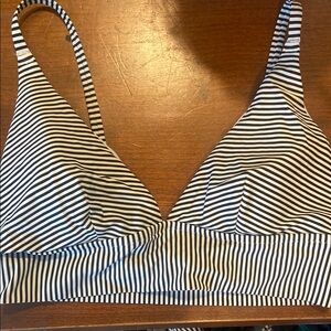 Striped Bikini Top